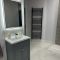 Milano Aston - 400mm Traditional Cloakroom Vanity Unit with Basin - Choice of Finish and Handles