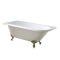 Milano Legend - Traditional Freestanding Corner Bath - 1685mm x 750mm - Choice of Bath Colour and Feet Finish and Left/Right Hand Options