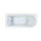 Milano Legend - Traditional Freestanding Corner Bath - 1685mm x 750mm - Choice of Bath Colour and Feet Finish and Left/Right Hand Options