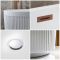Milano Florence - Modern Double-Ended Fluted Rimmed Freestanding Bath - 1700mm x 800mm - Choice of Overflow finish