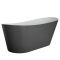 Milano Overton - Modern Freestanding Slipper Bath - Choice of Colour and Size