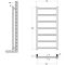 Milano Select - Chrome Designer Heated Towel Rail - 1200mm x 600mm