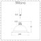 Milano Victoria - Traditional 200mm Stainless Steel Shower Head - Chrome