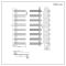 Milano Pars - Aluminium Anthracite Designer Heated Towel Rail - 1600mm x 500mm