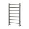 Milano Esk - Dark Gold Stainless Steel Flat Heated Towel Rail - 800mm x 500mm