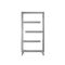 Milano Eclipse - Mirror Polished Designer Heated Towel Rail - 880mm x 500mm
