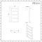 Milano Eclipse - Mirror Polished Designer Heated Towel Rail - 880mm x 500mm