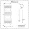 Milano Lustro Dual Fuel - Designer Anthracite Flat Panel Heated Towel Rail - 1200mm x 600mm