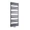 Milano Bow - Anthracite D-Bar Heated Towel Rail - Choice of Size