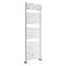 Milano Arno - White Bar on Bar Heated Towel Rail - 1738mm x 600mm