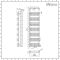Milano Bow - White D-Bar Heated Towel Rail - 1800mm x 500mm
