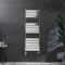 Milano Lustro Dual Fuel - Designer Chrome Flat Panel Heated Towel Rail - 1213mm x 450mm