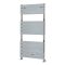 Milano Lustro - Chrome Flat Panel Designer Heated Towel Rail - 1213mm x 600mm