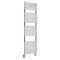 Milano Lustro Dual Fuel - Designer Chrome Flat Panel Heated Towel Rail - 1512mm x 450mm