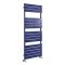 Milano Lustro - Designer Deep Sea Blue Flat Panel Heated Towel Rail - Choice of Size