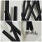 Lazzarini Way Shanghai - Matt Black Designer Radiator - 1734mm x 567mm