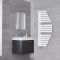 Lazzarini Way Spinnaker - Mineral White Designer Heated Towel Rail - 1100mm x 483mm