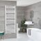 Milano Neva Electric - White Heated Towel Rail - 1600mm x 500mm