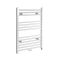 Milano Neva Electric - White Heated Towel Rail - 803mm x 500mm