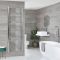 Milano Neva Electric - Chrome Heated Towel Rail - 1785mm x 600mm