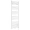 Milano Neva Electric - White Heated Towel Rail - 1785mm x 600mm