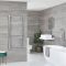 Milano Neva Electric - Chrome Heated Towel Rail - Choice of Size and Heating Element