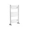 Milano Ive - White Curved Heated Towel Rail - 800mm x 500mm