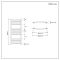 Milano Ive - White Curved Heated Towel Rail - 1000mm x 500mm