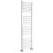 Milano Ive - White Curved Heated Towel Rail - 1800mm x 500mm