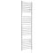 Milano Ive Electric - White Curved Heated Towel Rail - 1800mm x 500mm