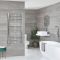 Milano Kent Electric - Chrome Curved Heated Towel Rail - Choice of Size and Heating Element