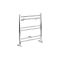 Milano Kent - Chrome Straight Heated Towel Rail - 600mm x 400mm
