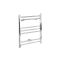Milano Kent Electric - Chrome Straight Heated Towel Rail - 600mm x 400mm
