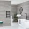 Milano Nero Electric - Black Straight Heated Towel Rail - 600mm x 400mm