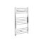 Milano Kent Electric - Chrome Straight Heated Towel Rail - 1000mm x 400mm