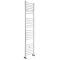 Milano Ive - White Straight Heated Towel Rail - 1800mm x 400mm