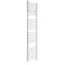 Milano Ive Electric - White Straight Heated Towel Rail - 1800mm x 400mm