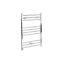 Milano Kent Electric - Chrome Straight Heated Towel Rail - 800mm x 500mm