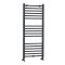 Milano Artle - Anthracite Straight Heated Towel Rail - 1200mm x 500mm