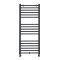 Milano Artle - Anthracite Straight Heated Towel Rail - 1200mm x 500mm