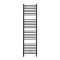 Milano Artle - Anthracite Straight Heated Towel Rail - 1800mm x 500mm