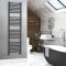 Milano Artle - Anthracite Straight Heated Towel Rail - 1800mm x 500mm