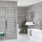 Milano Kent - Chrome Straight Heated Towel Rail - 1800mm x 500mm