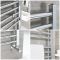 Milano Kent - Chrome Straight Heated Towel Rail - 800mm x 600mm