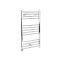 Milano Kent Electric - Chrome Straight Heated Towel Rail - 1000mm x 600mm