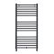 Milano Artle - Anthracite Straight Heated Towel Rail - 1200mm x 600mm