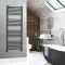 Milano Artle - Anthracite Straight Heated Towel Rail - 1600mm x 600mm