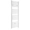 Milano Ive Electric - White Straight Heated Towel Rail - 1800mm x 600mm