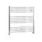 Milano Kent - Chrome Straight Heated Towel Rail - 1000mm x 1000mm