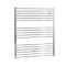 Milano Kent Electric - Chrome Straight Heated Towel Rail - 1200mm x 1000mm